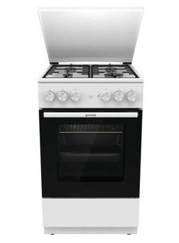 Плита комбінована GORENJE GK5A22WH Комбінований (газ+електрика) Білий 745425 фото