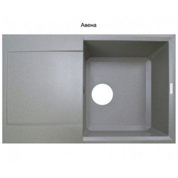 Кухонна мийка ADAMANT HORIZON 790/500/230 avena (06) граніт HORIZON avena (06)  фото