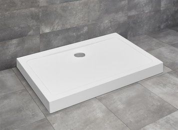 Душовий піддон Doros D Compact 1200x1000x115 білий SDRD1210-05 фото