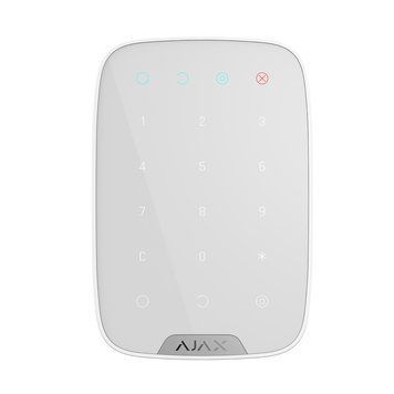 AJAX Key Pad біла (White) Бездротова клавіатура 8706.12.WH1 фото