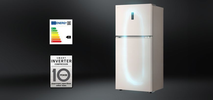 Холодильники LG GR-H922PEBQ Двокамерний Бежевий GR-H922PEBQ фото