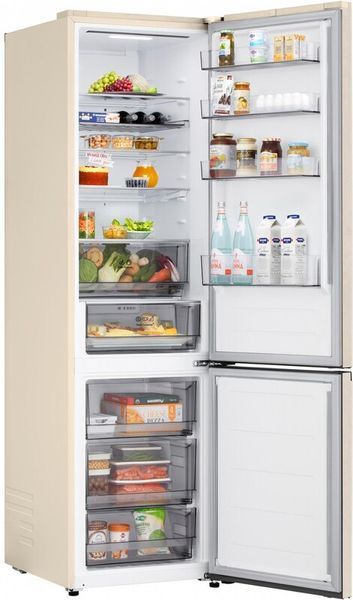 Холодильники LG GC-B509EETM Двокамерний Бежевий GC-B509EETM фото