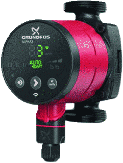 Циркуляційний насос GRUNDFOS ALPHA3 32-60 180 1x230V 50Hz 99371964 фото