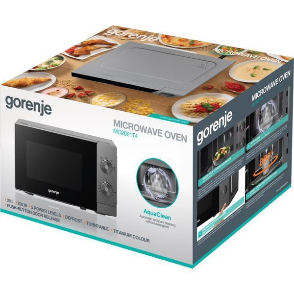 Мікрохвильові печі GORENJE MO20E1T4 20 744383 фото