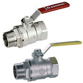 Кран кульовий 3/4" ЗВ ручка пряма GIACOMINI R254LX004 фото