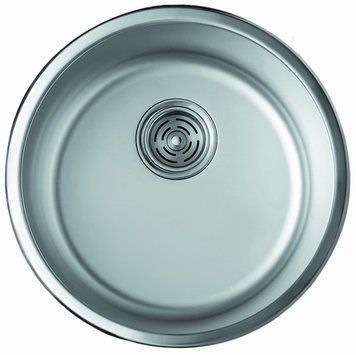 Кухонна мийка CRISTAL ROMA 420//180 полірована нержавіюча сталь UA7101ZS/p фото