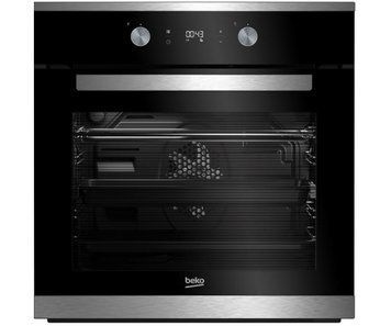 Духова шафа вбудована електрична BEKO BIM 25301 XCS 59,4 см чорна 7758286701 фото