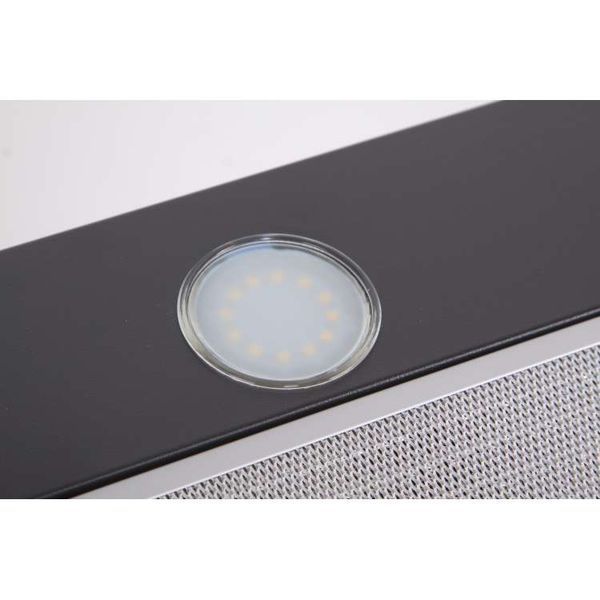 Витяжка вбудована VENTOLUX GARDA 60 BK (1100) SMD LED 1 100 Вт 2059765954217 фото