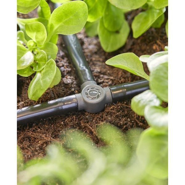 З'єднувач Micro-Drip-System Т-подібний для шлангів 4,6 мм (комплект 10 од.), GARDENA 13211-20.000.00 фото