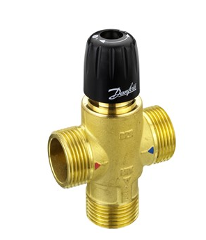 Триходовий клапан термостатичний 35-70&deg;С dn20 Danfoss TVM-W 20, Kvs=2.1 зі зв.кл. 003Z3145 фото