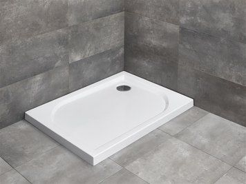 Душовий піддон Delos D 900x750x45 білий 4D97545-03 фото