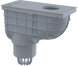 Дощоприймач ALCA PLAST 300&times;155/110 мм, прямий стік, сірий AGV1S фото 1