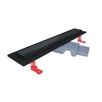 Трап VALTEMO Starline Black Trendy з обертовим відводом Butyl 50mm/60cm VLD-563420 фото