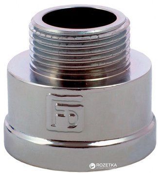 Перехід 1/2"x3/4" хром FADO FITT P04C фото