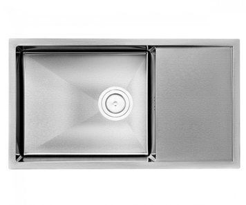 QT D7844 3.0/1.2 mm кухонна мийка (інтегрована) Satin QTD784412 фото