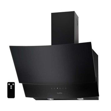 Витяжка купольна VENTOLUX WAVE 60 BK (900) TRC 60 см 900 м3/г чорна 2059765957720 фото