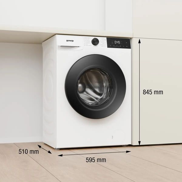Пральні машини GORENJE WG2P84A32/UA 8 кг 1&nbsp;400 об/хв 20019450 фото