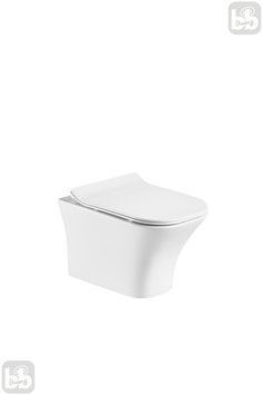 Унітаз підвісний IMPRESE Karlov Rimless 48*34*35 см, сидіння Duroplast с06807603 фото
