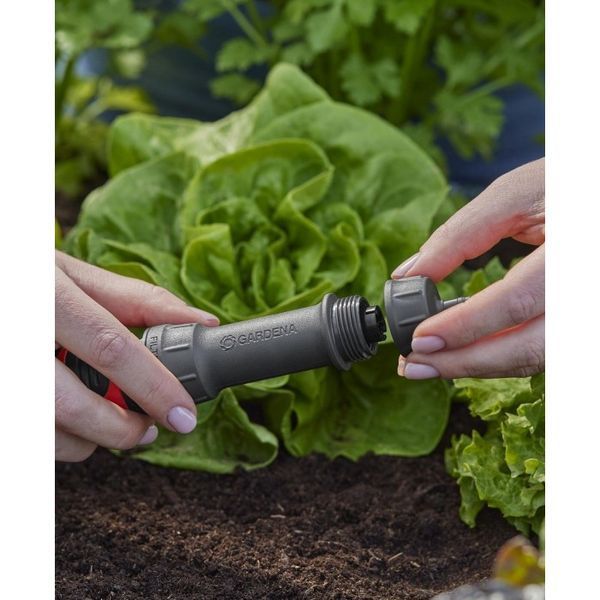 Штуцер Micro-Drip-System 26,5 мм (3/4") для шлангів 4.6 мм, GARDENA 13224-20.000.00 фото