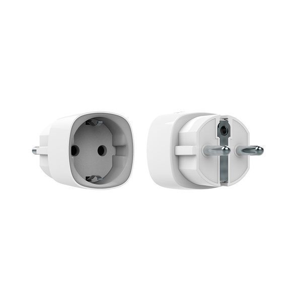 AJAX Socket біла (White) Розетка радіокерована з лічильником енергоспоживання 38209.34.WH1 фото