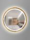 Дзеркало Luxury Wood Perfection Slim LED ясен сніжно білий 65х65 з підсвіткою