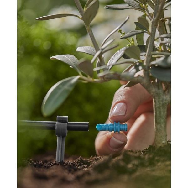 Крапельниця Micro-Drip-System кінцева 2 л/год, упаковка 25шт., GARDENA 13307-20.000.00 фото