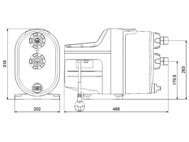 Насосна установка GRUNDFOS SCALA1 3-35 1x230V 50H 99530404 фото