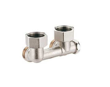 Кран радіаторний 18х3/4" відсікаючий нижній кутовий GIACOMINI R488X001 фото