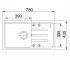 Кухонна мийка ADAMANT SLIM LONG 780/435/200 terra граніт SLIM LONG terra фото