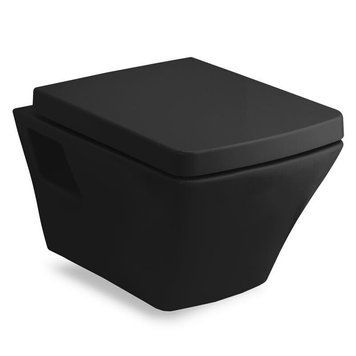 Унітаз підвісний VOLLE TEO black без сидіння 13-88-41 2black фото