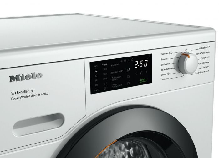 Пральні машини MIELE WED 385 WCS 12729900 9 кг 1&nbsp;400 об/хв 11ED3851UA фото