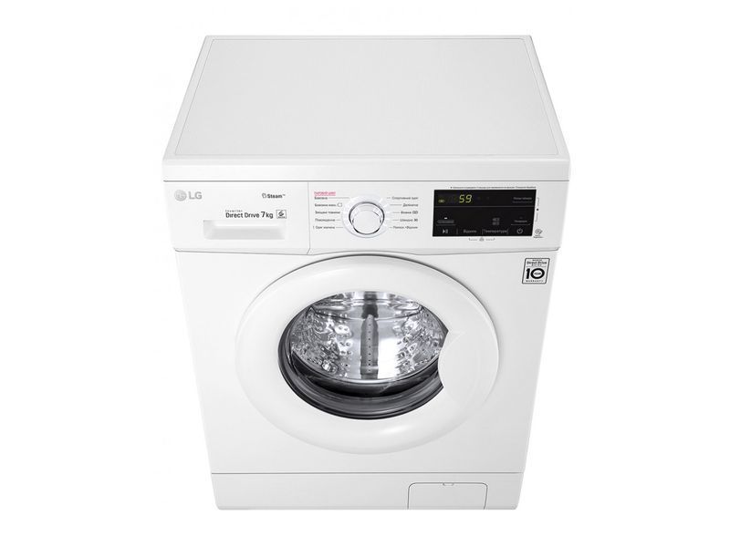 Пральна машина LG F2J3HS0W 7 кг 1 200 об/хв F2J3HS0W фото