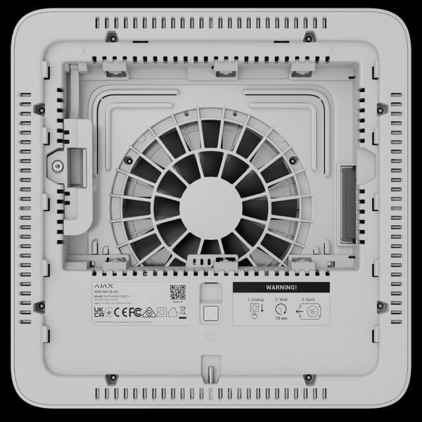 AJAX NVR HAC (8ch) white відеореєстратор з HDMI та USB 134500.122.WH1 фото