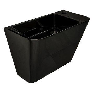 Умивальник TEO black 50*28*35см моноблок 13-88-601black фото