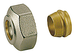 Євроконус 3/4"х18 для мідної труби GIACOMINI R178EX116 фото 2