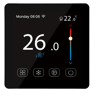 Кімнатний сенсорний термостат з WiFi управлінням Tervix Pro Line WiFi TouchScreen Thermostat (підлог 114150 фото