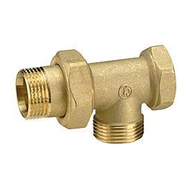 Трійник з накидною гайкою 1"х1"х1" для R557 GIACOMINI R557DY005 фото