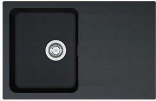 Кухонна мийка FRANKE OID 611-78 780/500/180 чорний тектонайт 114.0381.876 фото
