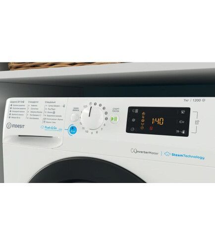 Пральна машина INDESIT BWSE 71293X WBV UA 7 кг 1 200 об/хв 869991659600 фото
