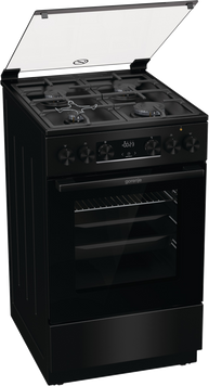 Плити кухонні GORENJE GK5C41BF Комбінований (газ+електрика) Чорний 740901 фото