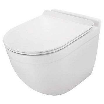 Чаша унітаза JAGUAR Ornamix з сидінням ONS-WHT-10753P180UFSM фото