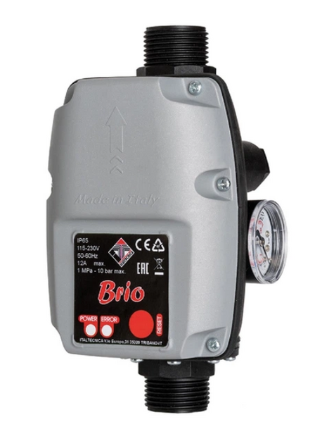Електронний регулятор тиску Italtecnica Brio-M 2.0 115-230В B2M.00MMAB.10U.00 фото
