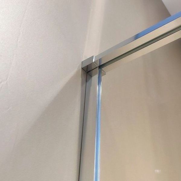 Душова кабіна EGER FREEZ 90*90*200 квадратна, без піддона, профіль хром, скло 8мм 599-180R/1(2 коробки) фото