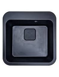 Кухонна мийка ADAMANT EXIST (500/500/190) чорна (03) EXIST чорна  фото