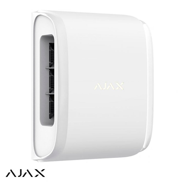 AJAX DualCurtain Outdoor білий, бездротовий вуличний датчик руху типу штора 39055.81.WH1 фото