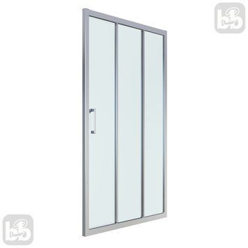Душові двері LEXO 90*195 трьохсекційна 599-809/1 фото